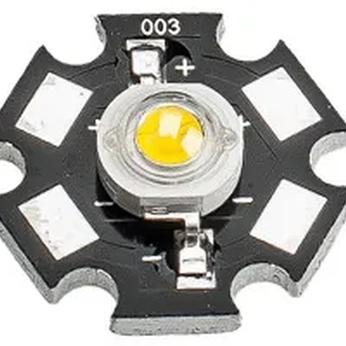 Мощный светодиод ARPL-Star-1W White (22W1) (Arlight, STAR type)