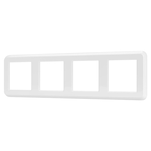 Рамка пластиковая FRM-VERSA-PL-4-WH (Arlight, -)