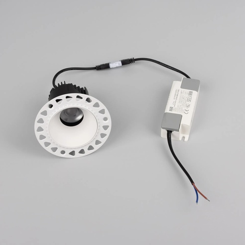 Светильник MS-ARADO-TRIMLESS-R65-9W Warm3000 (WH-WH, 24 deg, 230V) (Arlight, IP20 Металл, 5 лет)