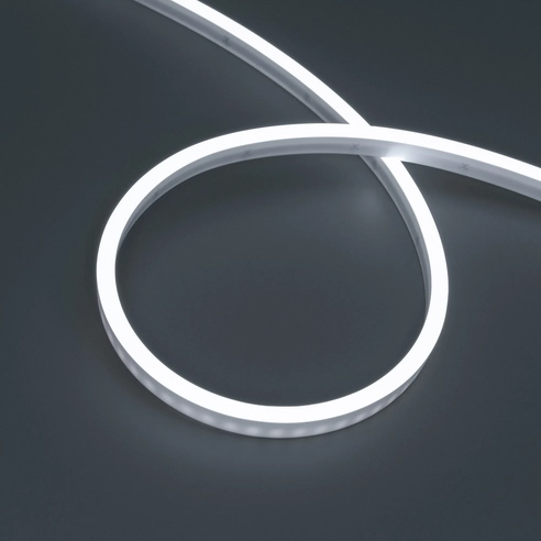 Лента герметичная WAVE-SIDE-PU-A120-06x12mm 24V White5700 (8 W/m, IP68, 3m, wire x1) (Arlight, Вывод боковой, 3 года)