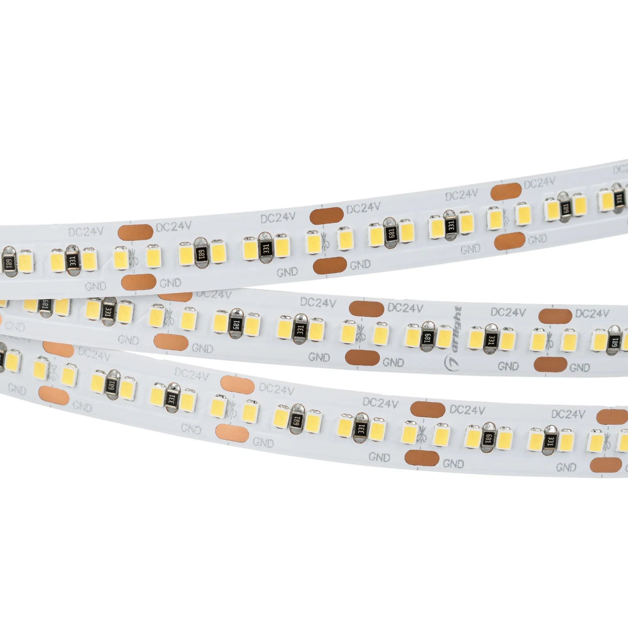 Лента светодиодная MICROLED-5000 24V Day5000 8mm (2216, 300 LED/m, LUX) (Arlight, 8 Вт/м, IP20) - изображение товара