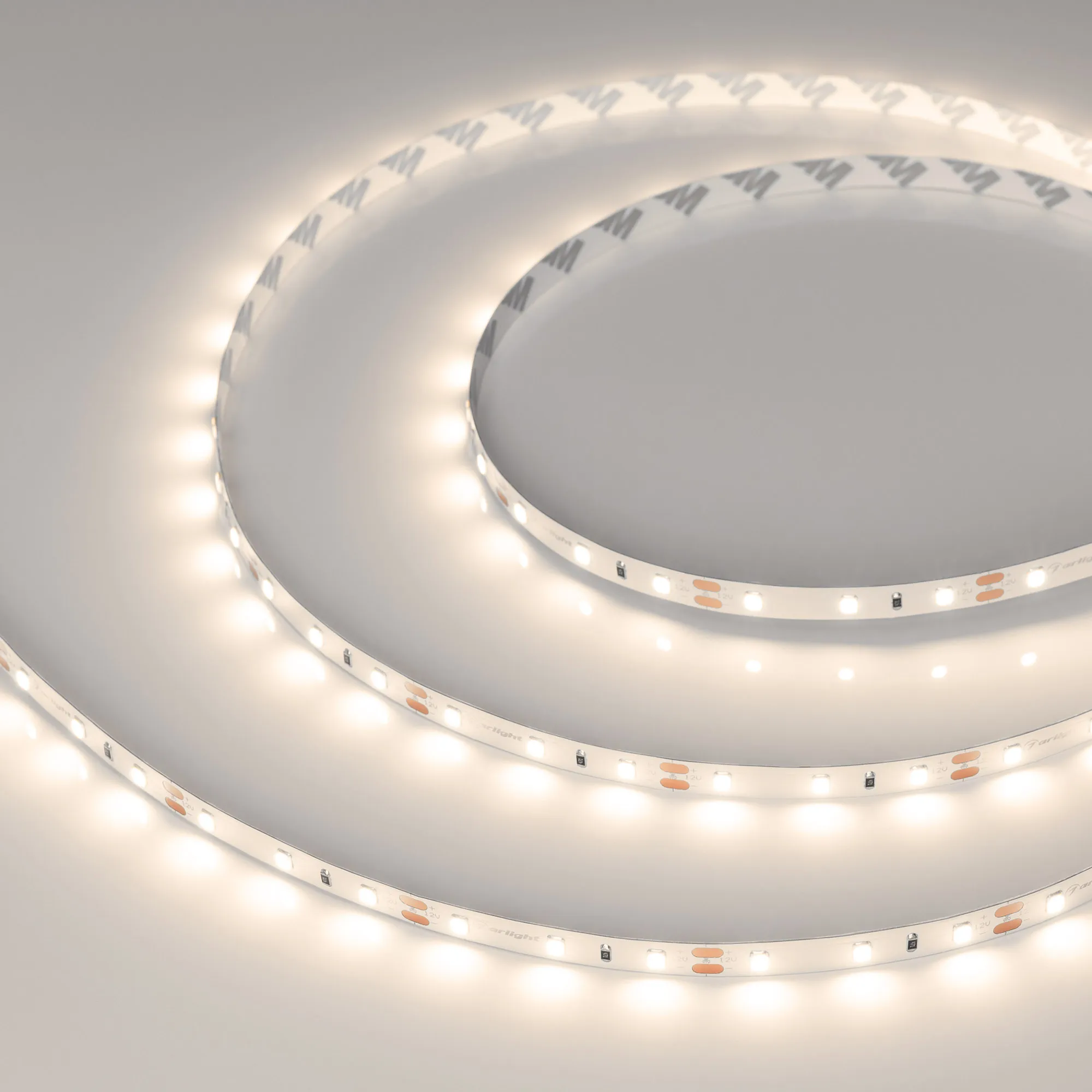 Лента RT-A60-8mm 12V Warm3000 (2 W/m, IP20, 2835, 50m) (Arlight, П2) - изображение товара