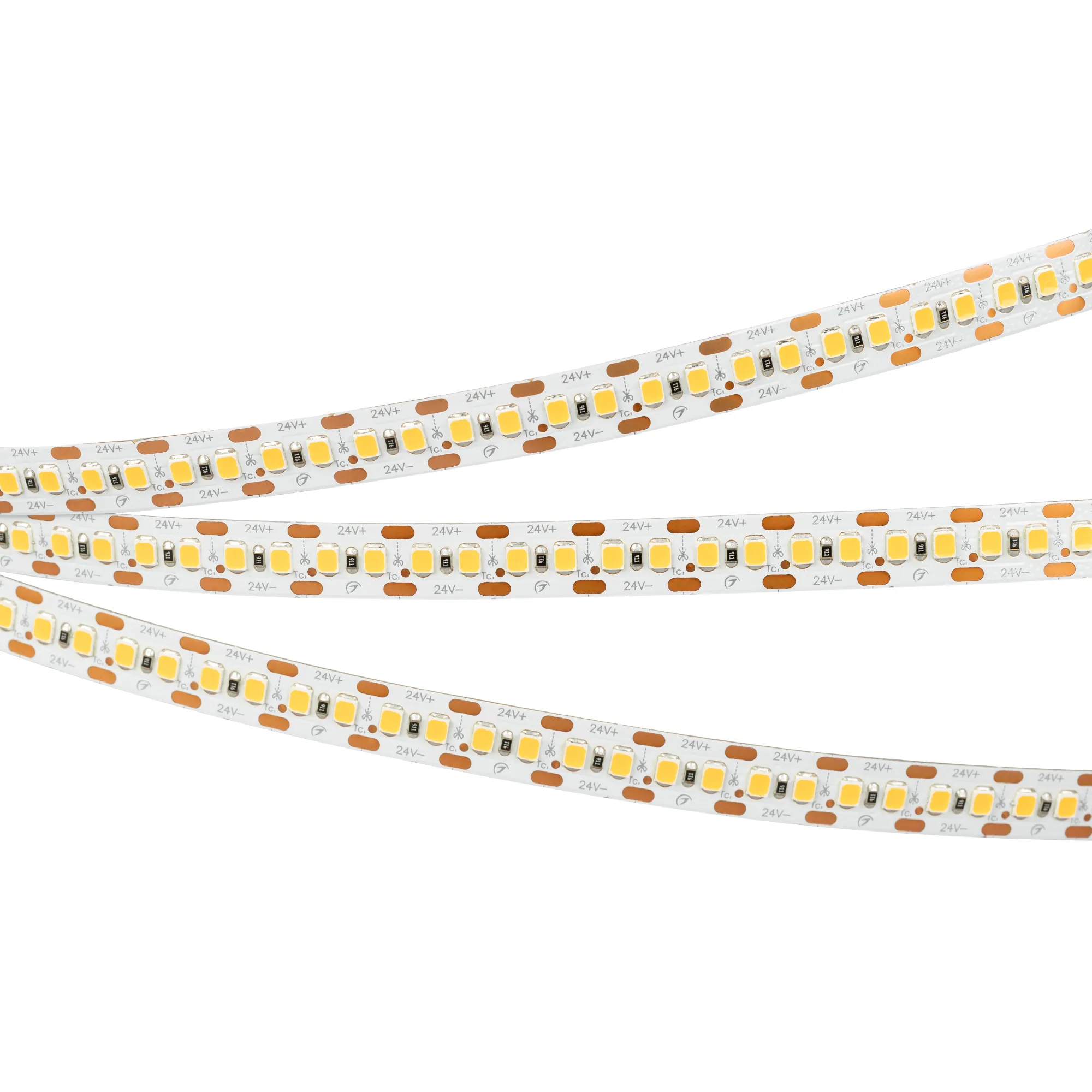 Лента светодиодная RT 2-5000 24V Cx2 Warm2700 10mm (2835, 168 LED/m, LUX) (Arlight, 17 Вт/м, IP20) - изображение товара