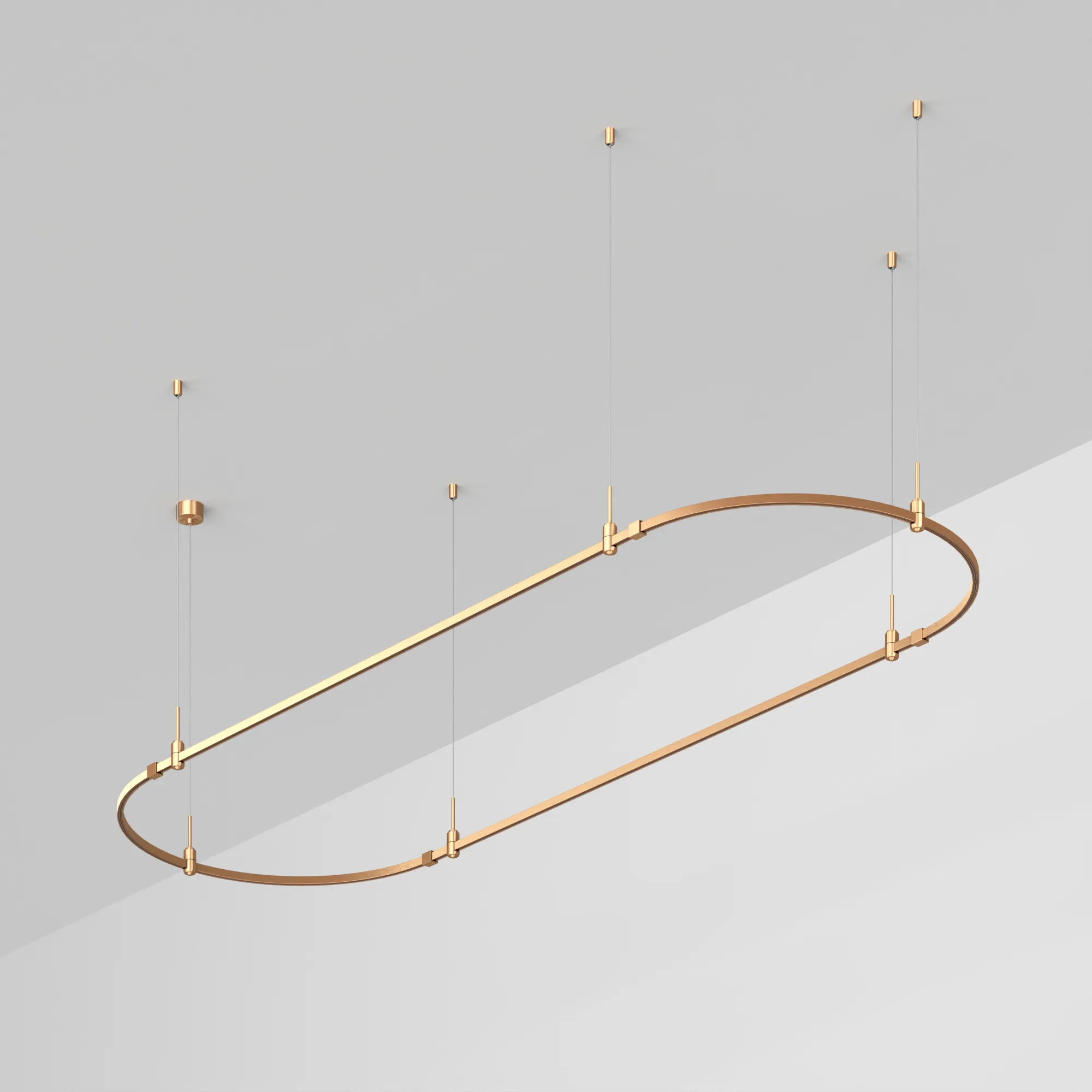 Трек ART-APRIORI-OVAL-HANG-3000x1000 (GD) (Arlight, IP20 Металл, 3 года) - изображение товара