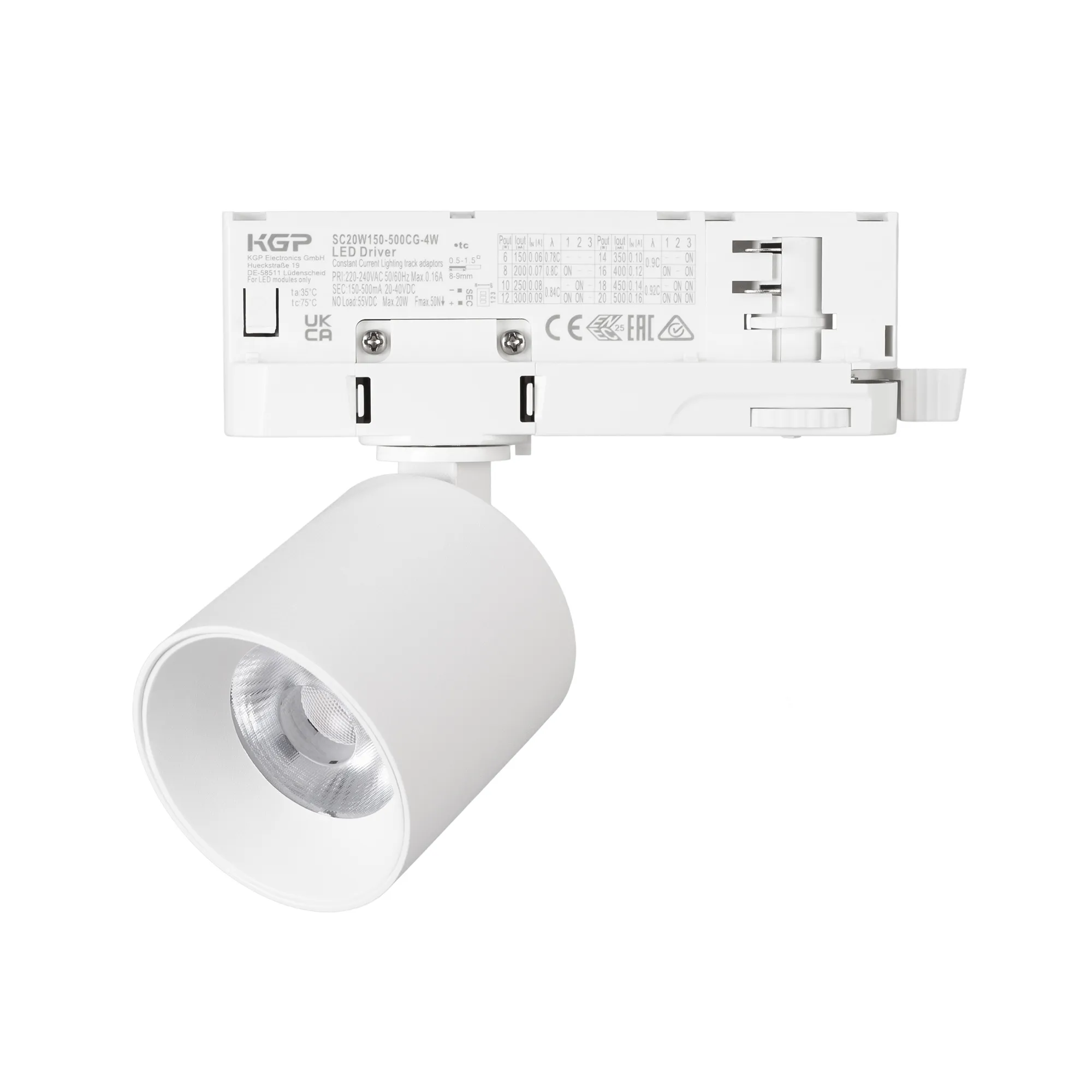 Светильник LGD-DYKE-4TR-R60-8W Warm3000 (WH, 38 deg, 230V, TRIAC) (Arlight, IP20 Металл, 5 лет) - изображение товара