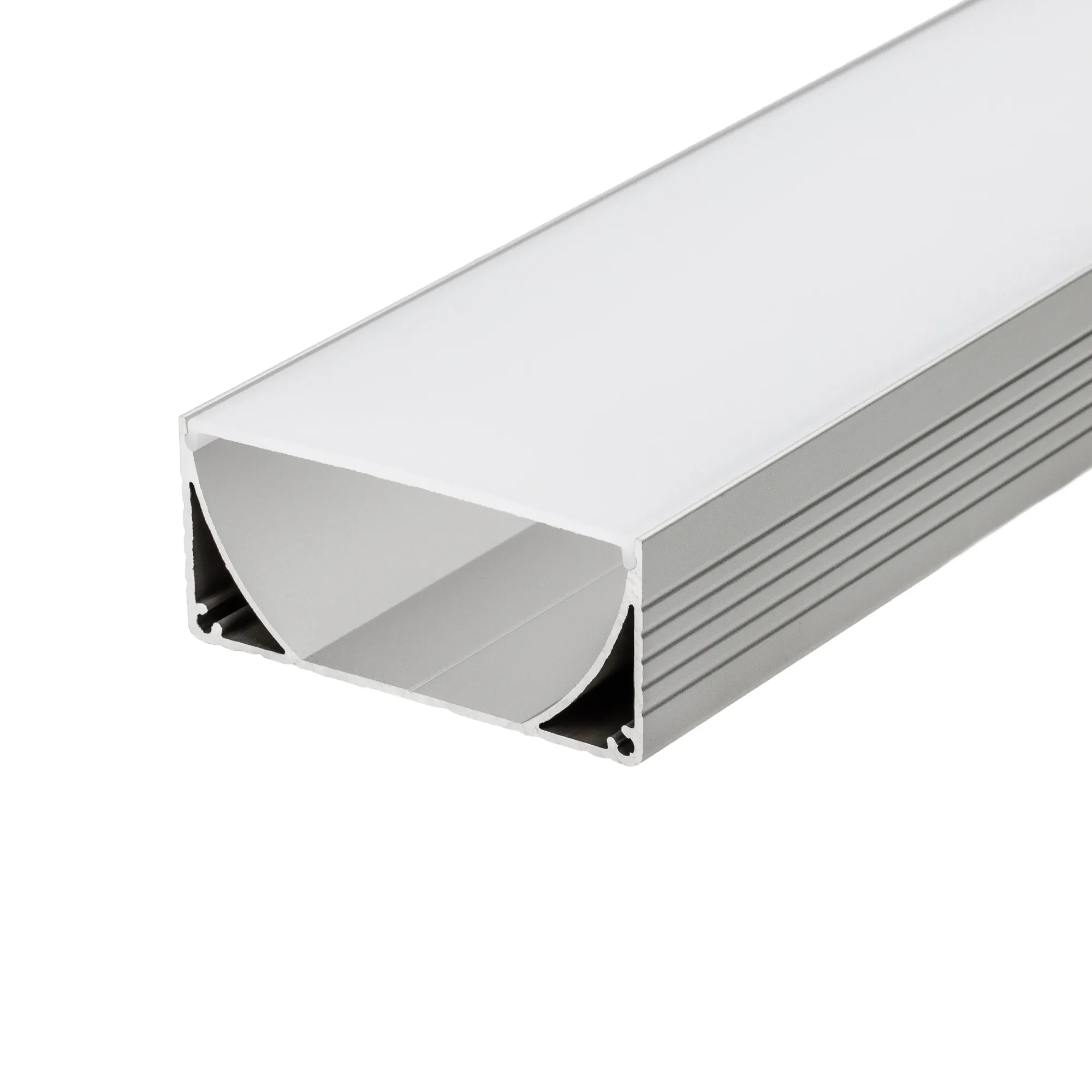 Профиль с экраном ALU-POWER-W80-2000 ANOD+FROST (Arlight, Металл) - изображение товара