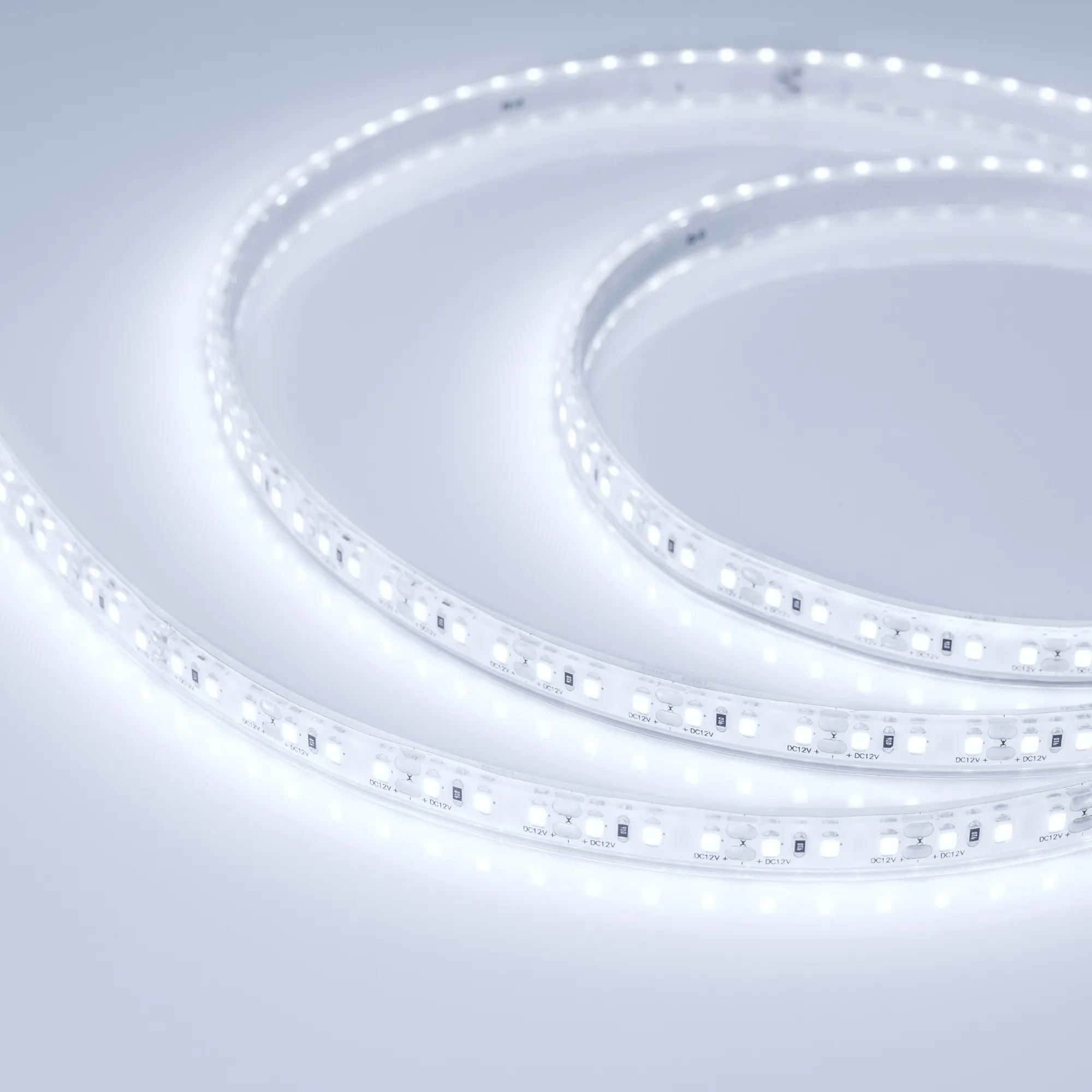 Лента светодиодная герметичная RTW-PU-A120-10.5mm 12V Cool 8K (16.8 W/m, IP68, Wire 2m, 5m) (Arlight, -)