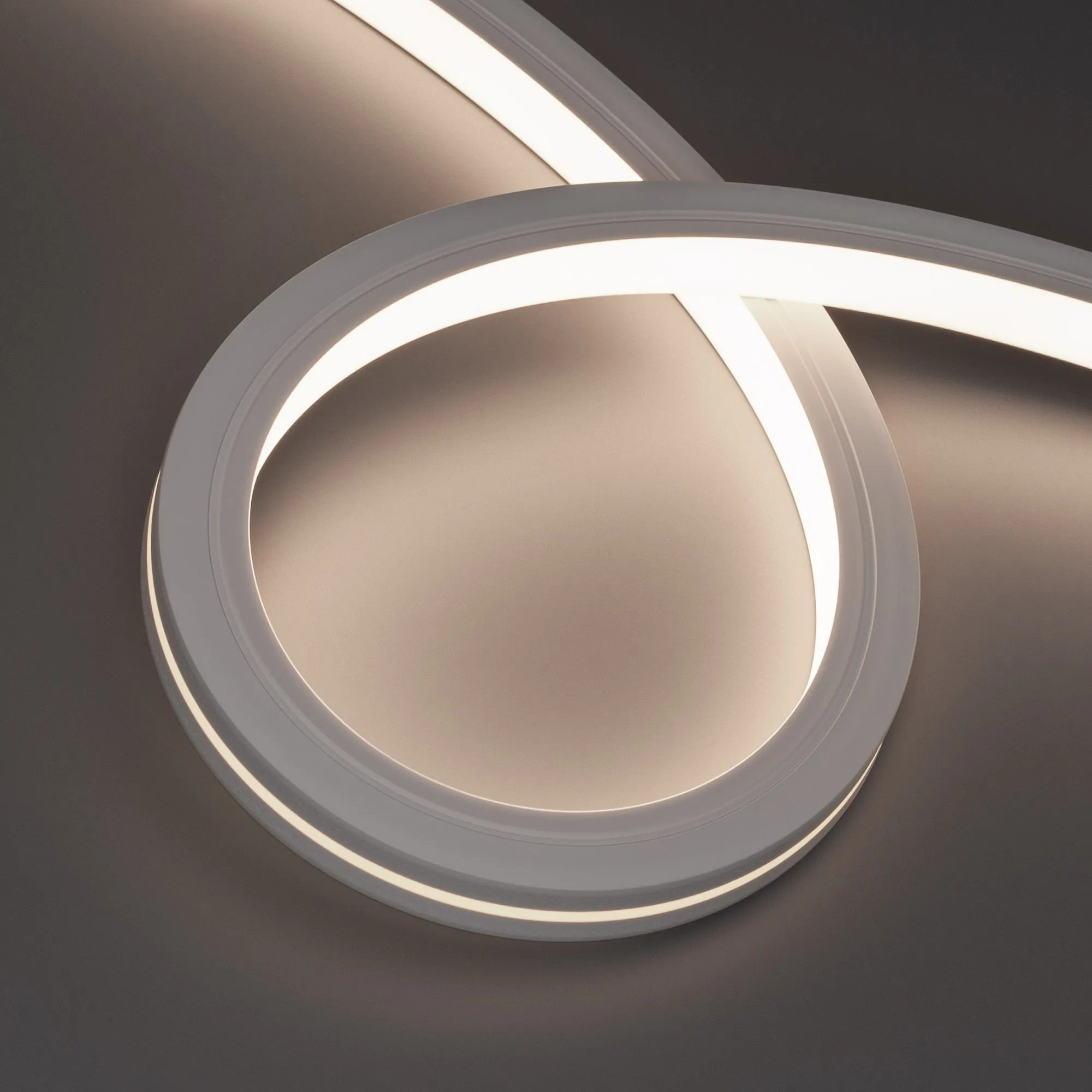 Лента светодиодная герметичная MOONLIGHT-TOP-X280-20x20mm 24V Day4000 (10 W/m, IP67, 15m, wire x1) (Arlight, Вывод боковой, 5 лет) - изображение товара