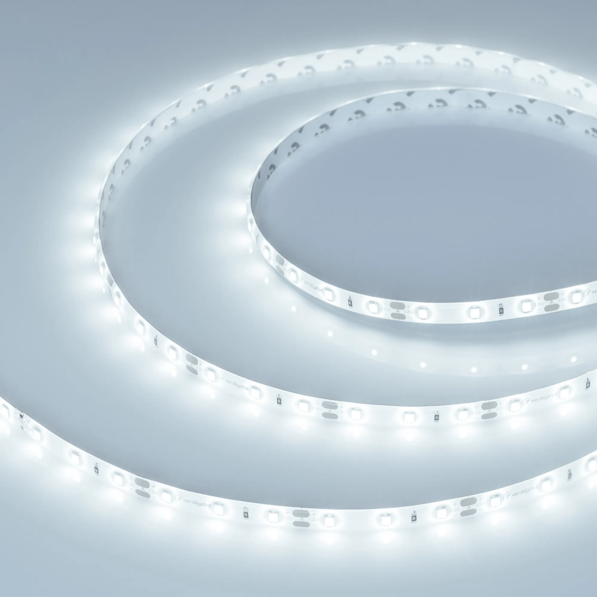 Лента светодиодная герметичная RTW-SE-A60-8mm 12V Cool 10K (4.8 W/m, IP65, 2835, 5m) (Arlight, 4.8 Вт/м, IP65) - изображение товара